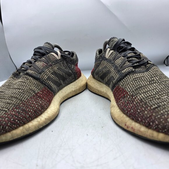 Adidas PureBoost Go Mens Size 9.5 Carbon Black Athletic Shoes Running Walking AH - Picture 2 of 16